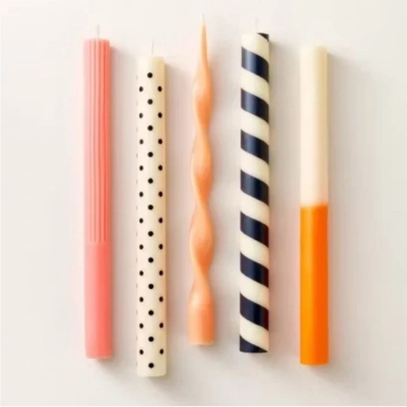 Kate Spade X target NIB 5 count taper candle set - Picture 1 of 5